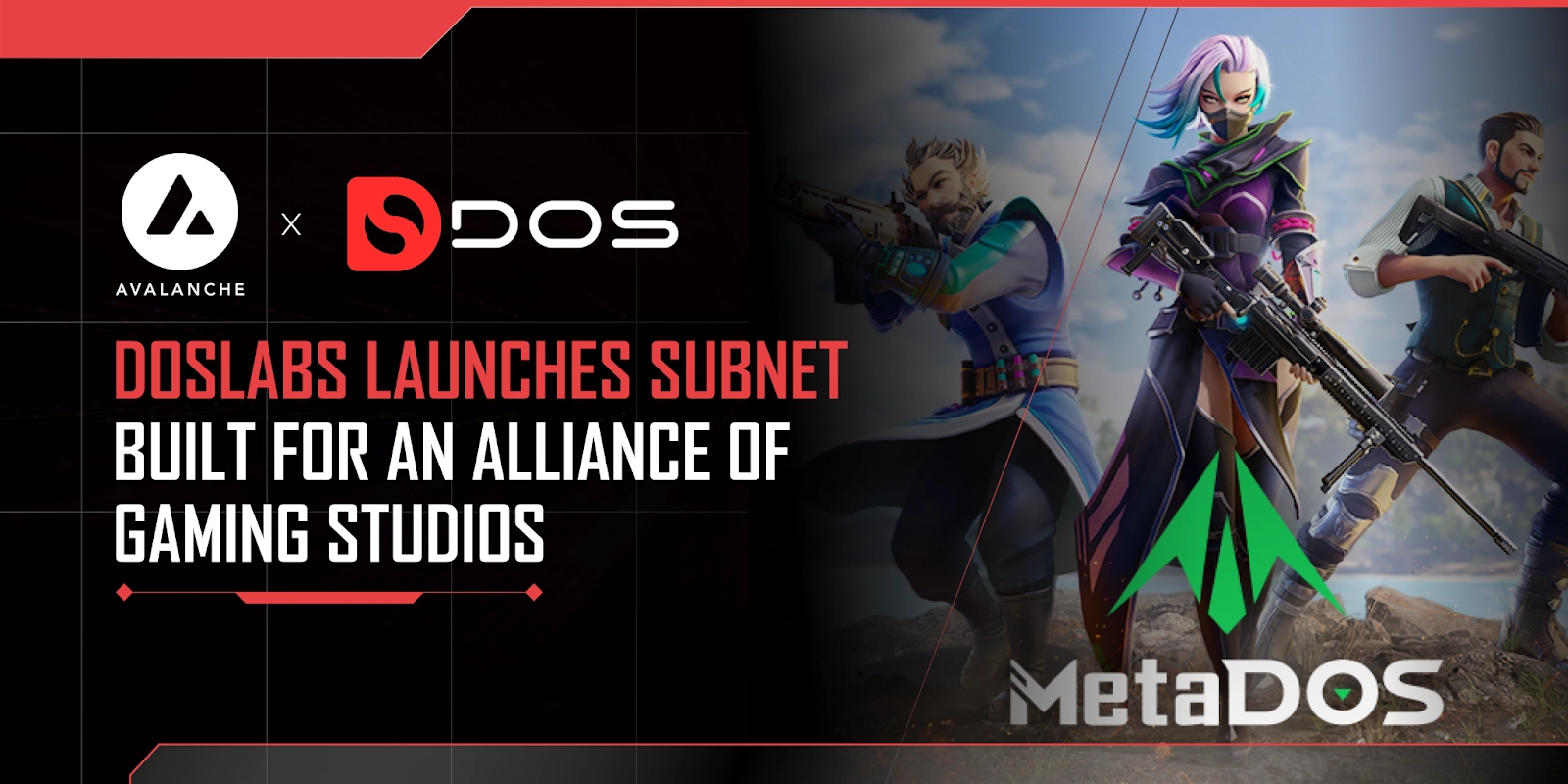 DOS Labs Launches Subnet Built for an Alliance of Gaming Studios