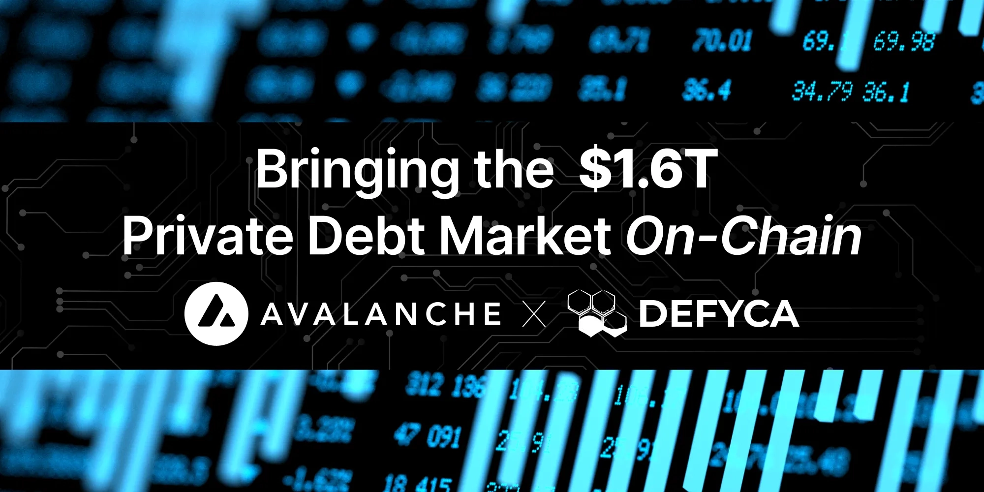 DEFYCA Aims to Bring $1.6T Private Debt Market On-Chain with Avalanche