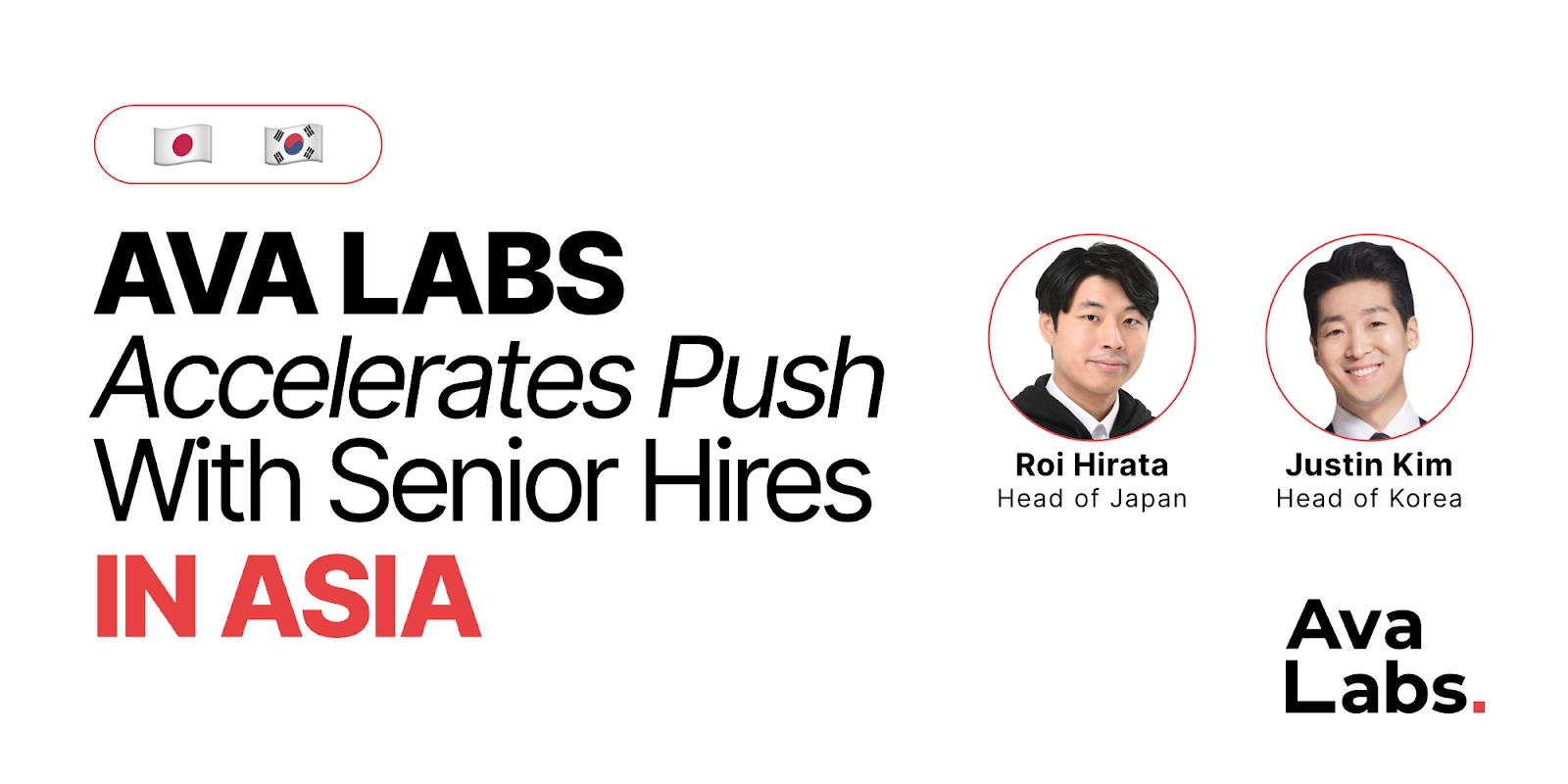 Ava Labs Accelerates Push in Asia with Senior Hires in Japan, Korea