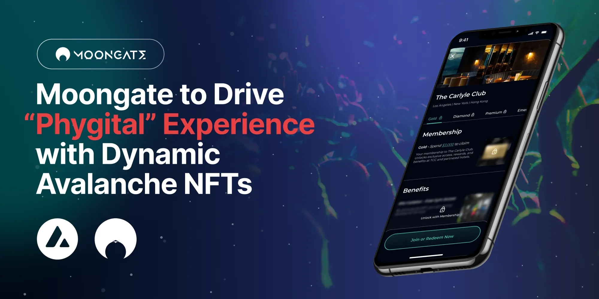 Moongate to Drive “Phygital” Experience with Dynamic Avalanche NFTs