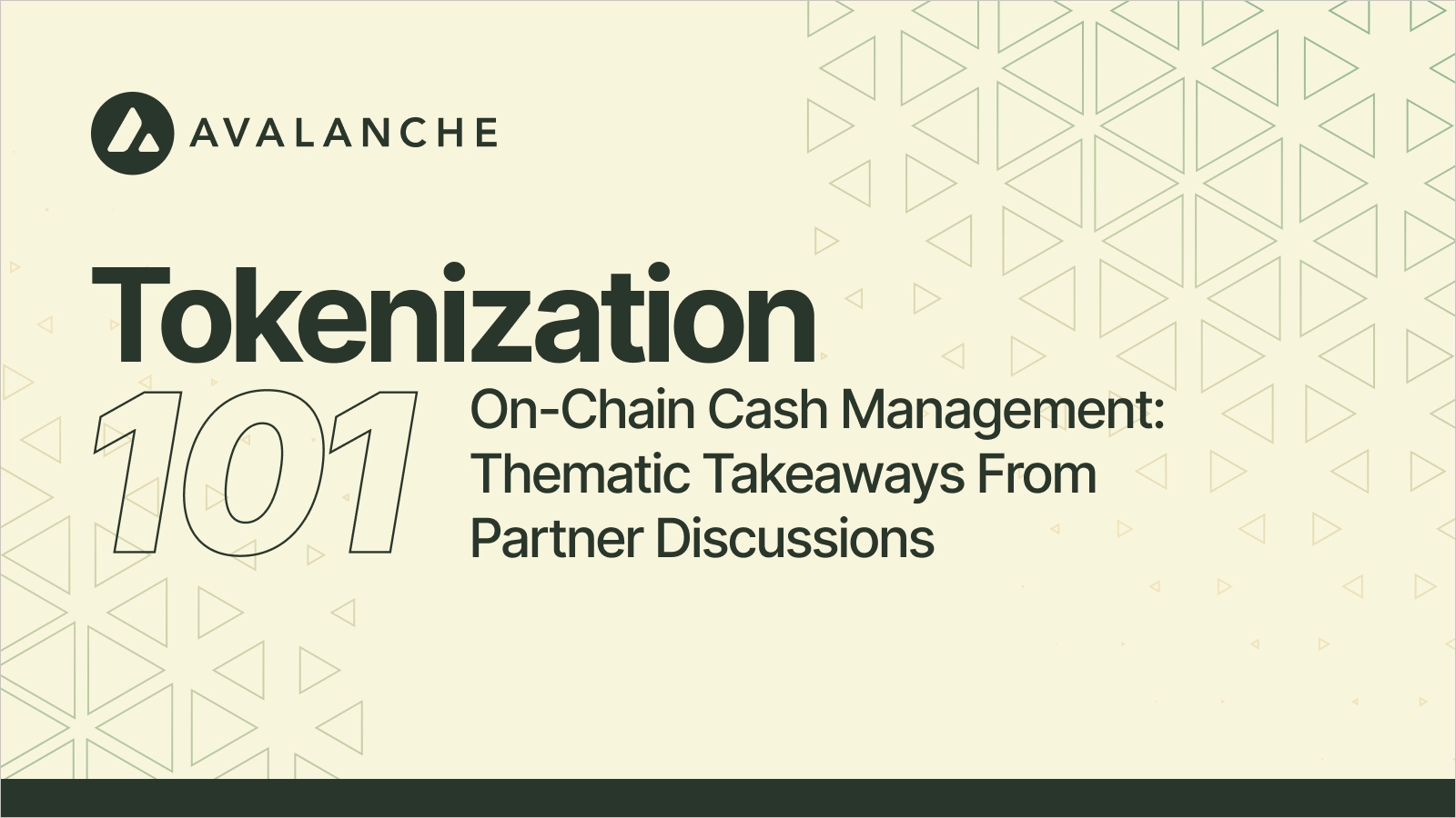 On-Chain Cash Management: Thematic Takeaways From Partner Discussions