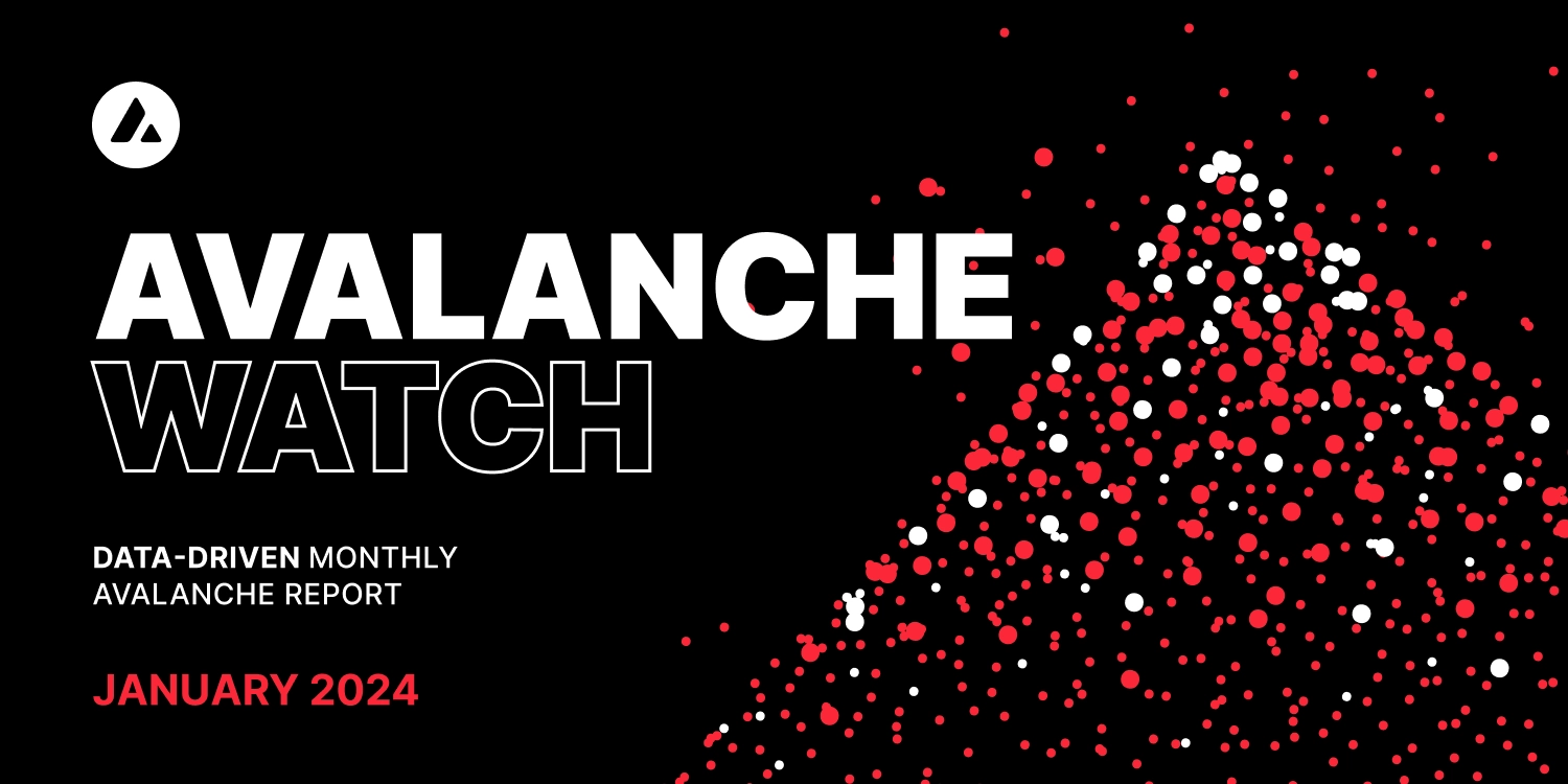 Avalanche Watch: January 2024