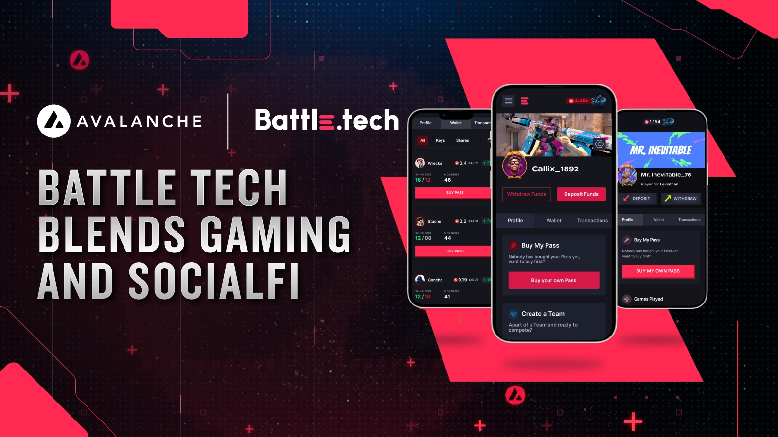Owned Blends SocialFi and Gaming on Avalanche with Battle Tech