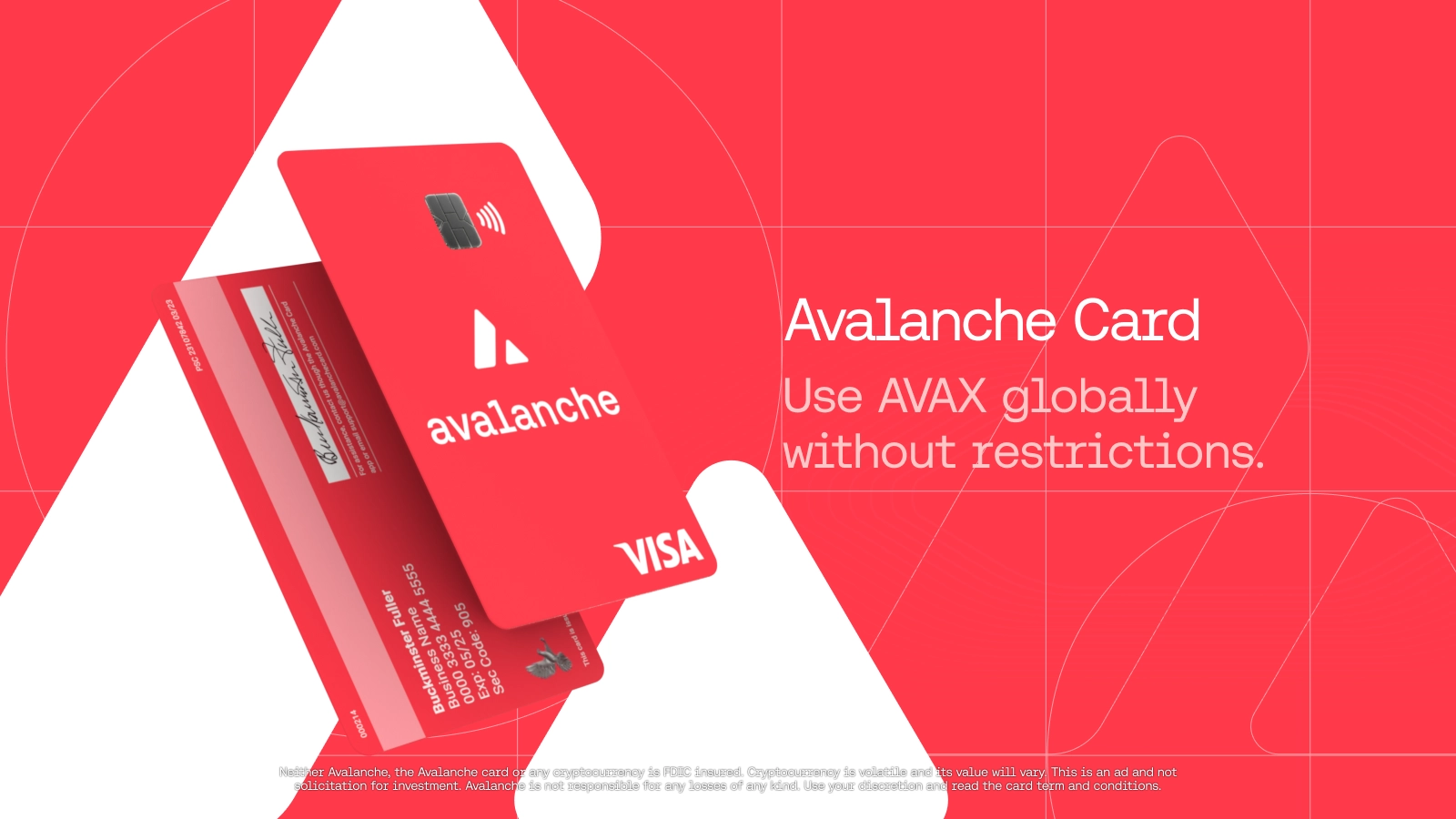 Avalanche Card Launches, Broadening Everyday Crypto Use in Regions with Banking Challenges