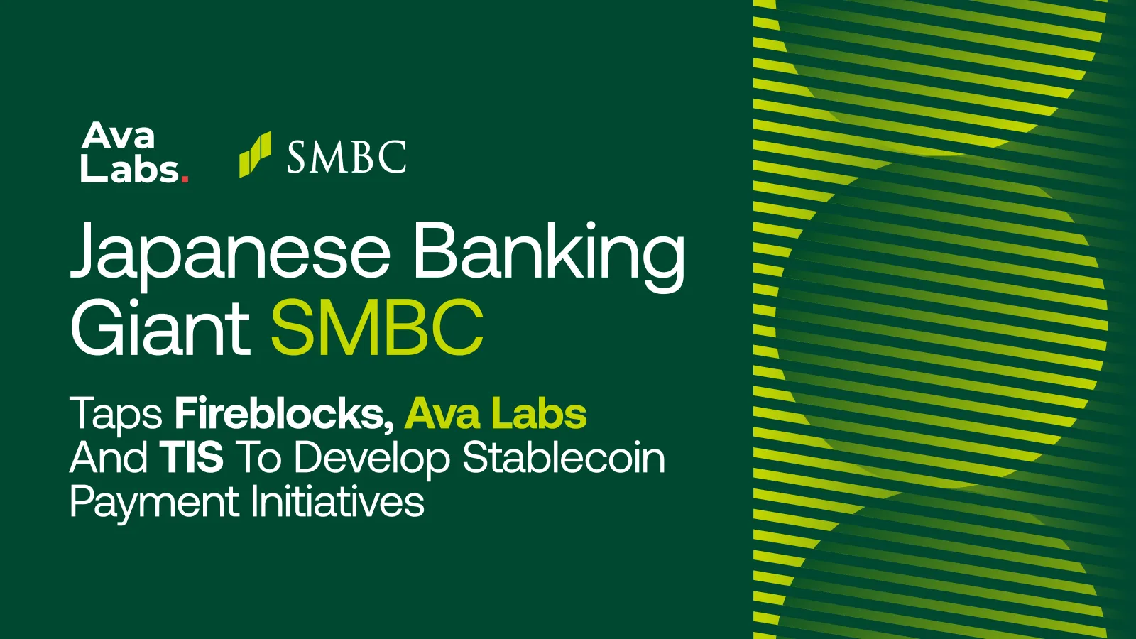 Japan's SMBC Explores Stablecoin Use Cases on Avalanche